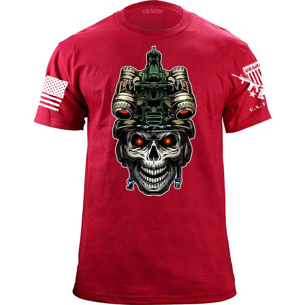 Operator Skull Fullcolor Ink T-shirt | USAMM