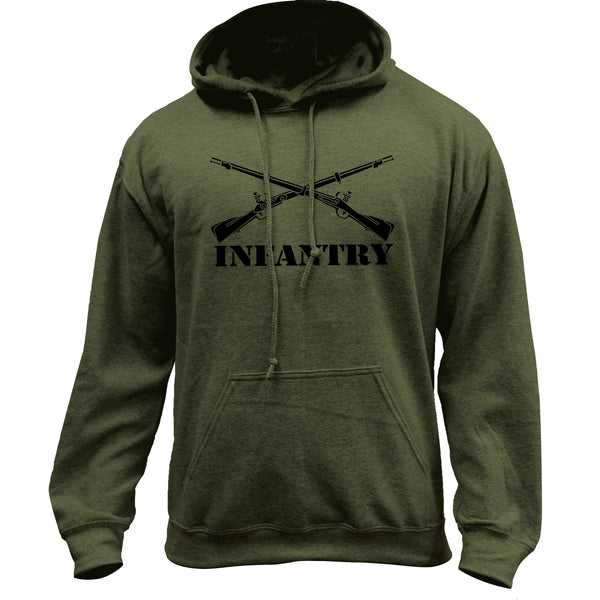 Mens army online hoodie