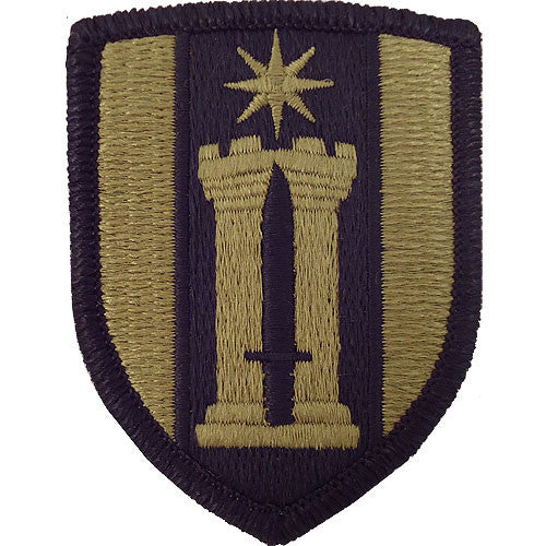 Engineer Command Subdued Regulation Military Patch