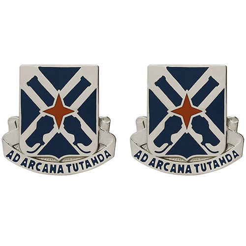 305th Military Intelligence Battalion Unit Crest (Ad Arcana Tutanda) - Sold  in Pairs