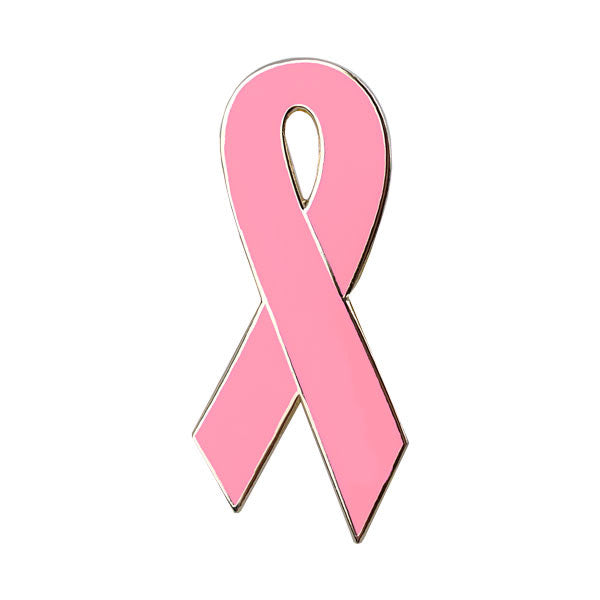 Pin Breast Cancer Awareness Ribbon Bow – BRAGABIT