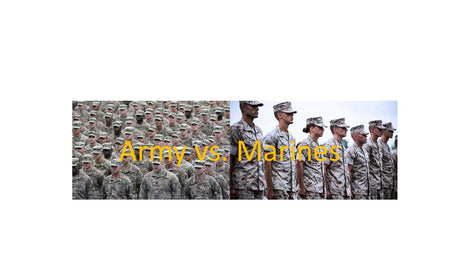 What is the Difference Between the Army and the Marines?