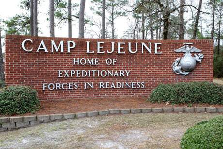 Camp Lejeune Sign