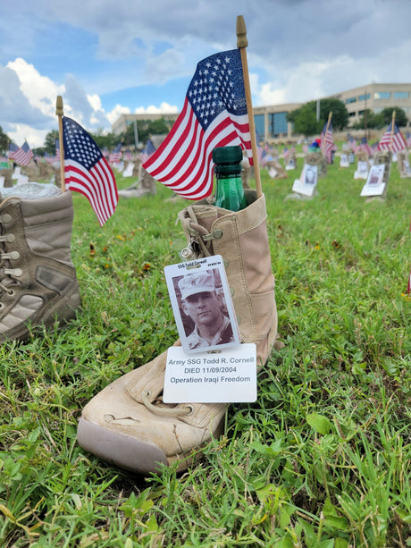 Fort Hood's Remembrance Display