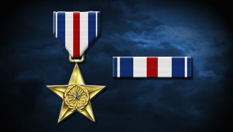 The Silver Star for Bravery in the Military