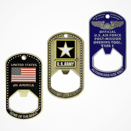 Military Bottle Openers