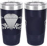 Navy Basic Parachutist Badge Laser Engraved 20oz Tumbler