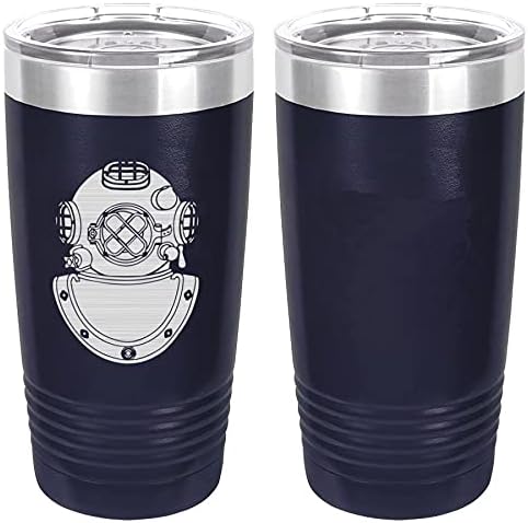 Navy Diver Second Class Badge Laser Engraved 20oz Tumbler