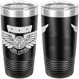 Navy Combat Aircrew Badge Laser Engraved 20oz Tumbler