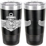 Navy Information Dominance Warfare SPC Badge Laser Engraved 20oz Tumbler