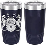 Navy Diver Medical Badge Laser Engraved 20oz Tumbler