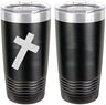 Navy Chaplain Christian Badge Laser Engraved 20oz Tumbler