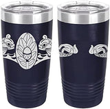 Navy Submarine Medical Badge Laser Engraved 20oz Tumbler