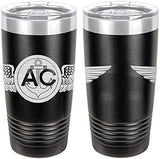 Navy Aircrew Badge Laser Engraved 20oz Tumbler