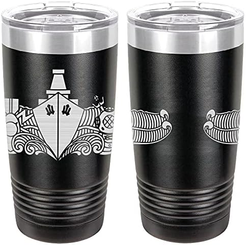 Navy Special Operations Officer Badge Laser Engraved 20oz Tumbler