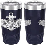 Navy Information Dominance Warfare SPC Badge Laser Engraved 20oz Tumbler