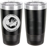 Navy Ombudsman Badge Laser Engraved 20oz Tumbler