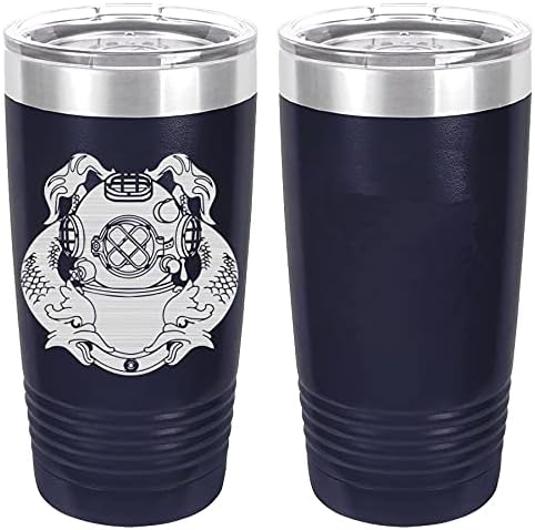 Navy Diver First Class Badge Laser Engraved 20oz Tumbler