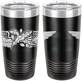 Navy Aviation Supply Corps Badge Laser Engraved 20oz Tumbler