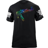 Tie-Die AK-47 T-Shirt Shirts 55.606.BK