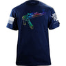 Tie-Die AK-47 T-Shirt Shirts 55.601.NB