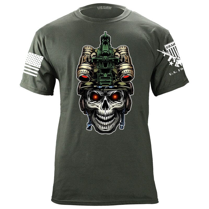 Operator Skull Fullcolor Ink T-shirt Shirts 55.726.MG