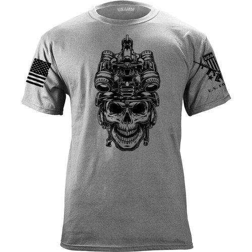 Operator Skull Black Ink T-shirt – USAMM