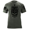 Operator Skull Black Ink T-shirt Shirts 55.746.MG