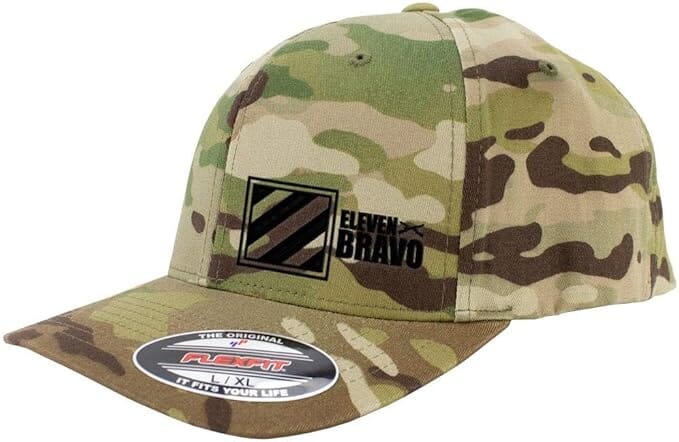 3rd Infantry 11 Bravo Series FlexFit Caps Multicam Hats and Caps HAT.0045s