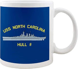 Customizable U.S. Navy Ship Mugs