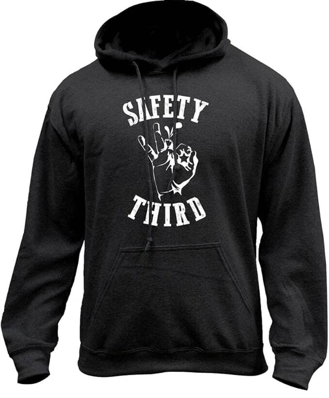 Safety Third Pullover Hoodie Sweatshirt Hoodie 29.706