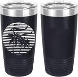 Blackhawk 80's Sunset Laser Engraved 20oz Tumbler