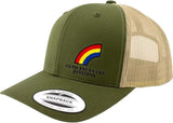 42nd Infantry Division Snapback Trucker Cap - Multicam Hats and Caps Hat.0681