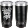 Feeling Lucky Dinosaur Laser Engraved 20oz Tumbler