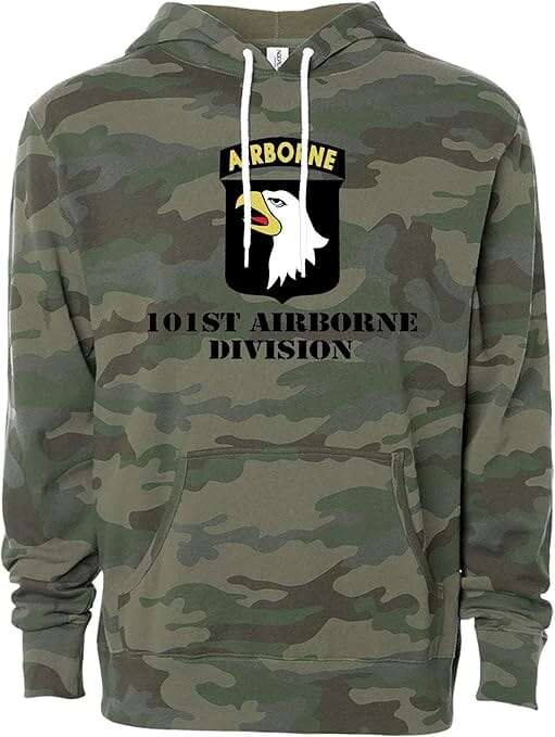 Army 101st Airborne Full Color Pullover Hoodie Hoodie 55.391