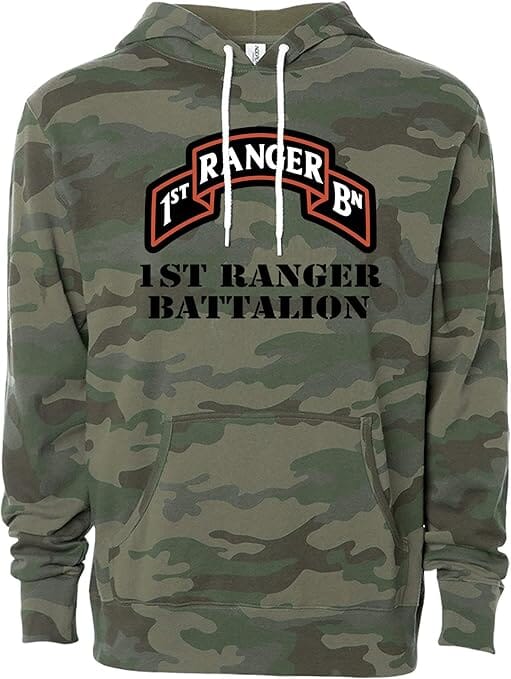 1st Ranger Full Color Pullover Hoodie Hoodie 55.396