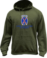 Army 10th Mountain Division Full Color Pullover Hoodie Hoodie 20.196