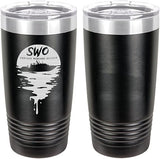 Surface Warfare Officer (SWO) Laser Engraved 20oz Tumbler