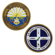 1 3/4" Guam Base Logo W/Sleeve Coin Challenge Coins 