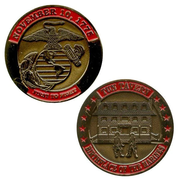 1-1/2 Tun Tavern W/Sleeve Coin Challenge Coins 