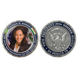 2" Vice President Kamala Harris Photo Dome Coin Challenge Coins 