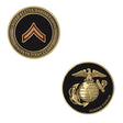 1.75" USMC Rank Private First Class (New) Coin Challenge Coins 