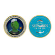 2" Stewards Of The Sea Coin Challenge Coins 