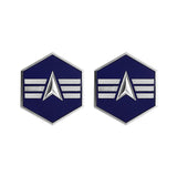 Space Force Metal Chevron Enlisted Rank Rank 86074