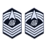 Space Force Embroidered Chevron Enlisted Rank - Large Size Rank 86100