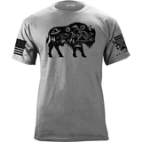 Surreal Buffalo T-Shirt Shirts 55.616.HG
