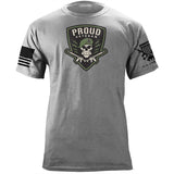 Proud Veteran Graphic T-shirt Shirts 56.416.hgrey