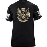 Airborne Chains Skull T-Shirt Shirts 56.096.BK