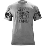 Freedom is Never Free Graphic T-shirt Shirts 55.510.HG.BK