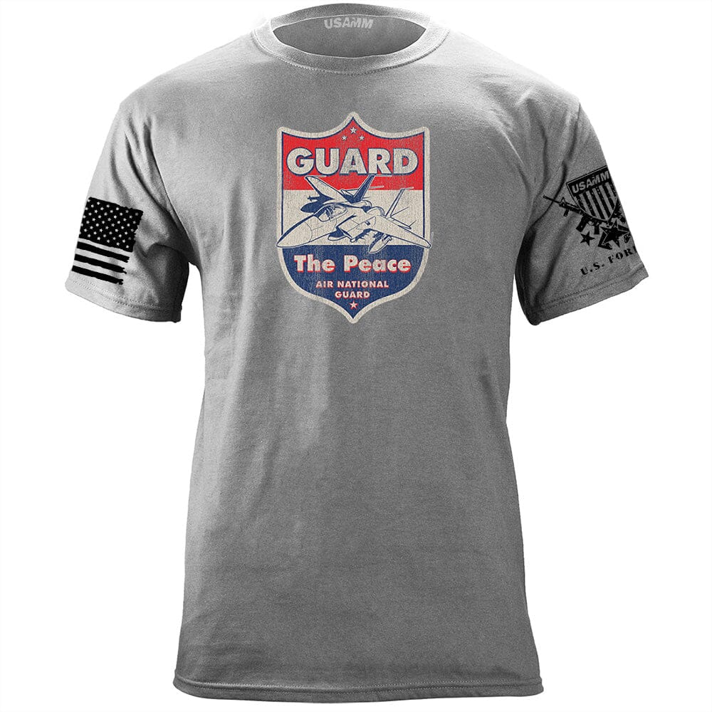 Guard The Peace Graphic T-shirt Shirts 56.396.hgray